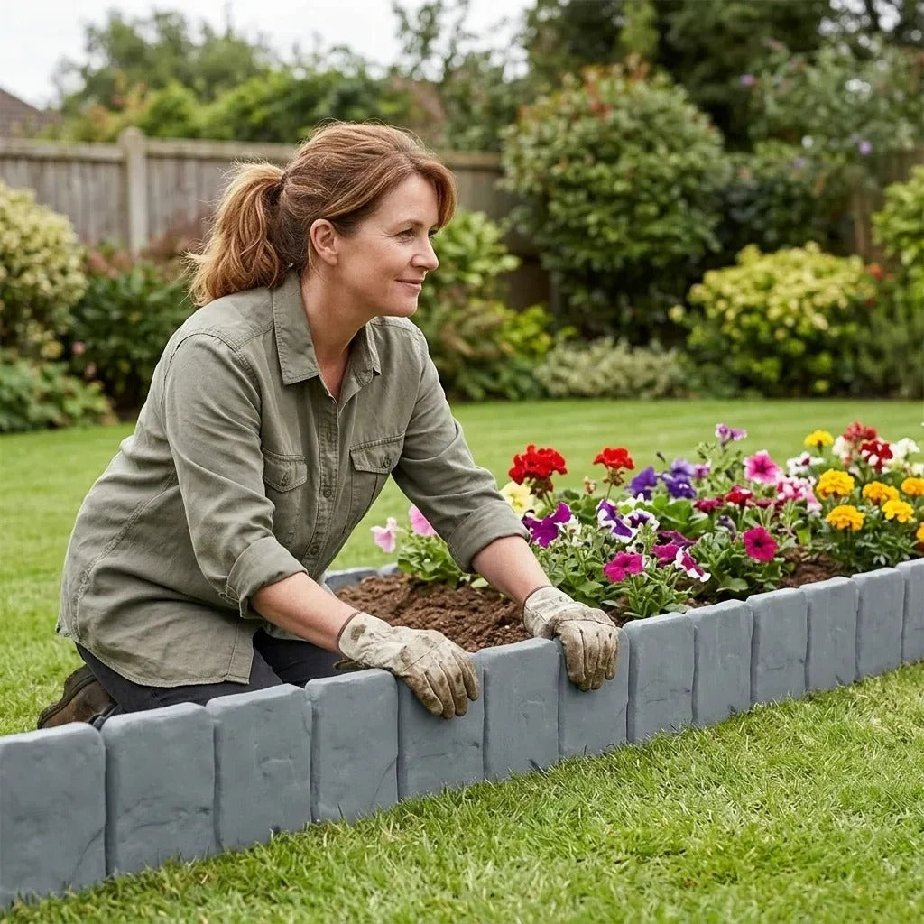 🏡2026 HOT SALE🥳💞50K+ SOLD!🌿✨ 60% OFF! Faux Stone Garden Edging Border! ♻️