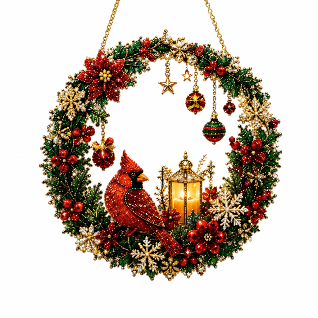 DIY Christmas Diamond Art Set – Creative Christmas Decoration for a Festive Home 🎁