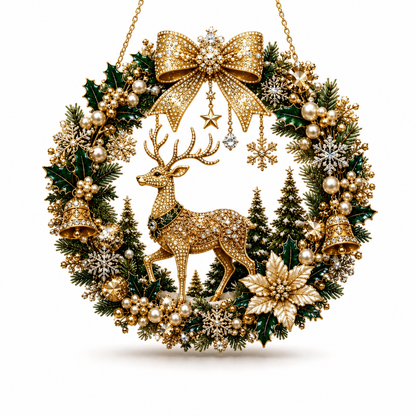 DIY Christmas Diamond Art Set – Creative Christmas Decoration for a Festive Home 🎁
