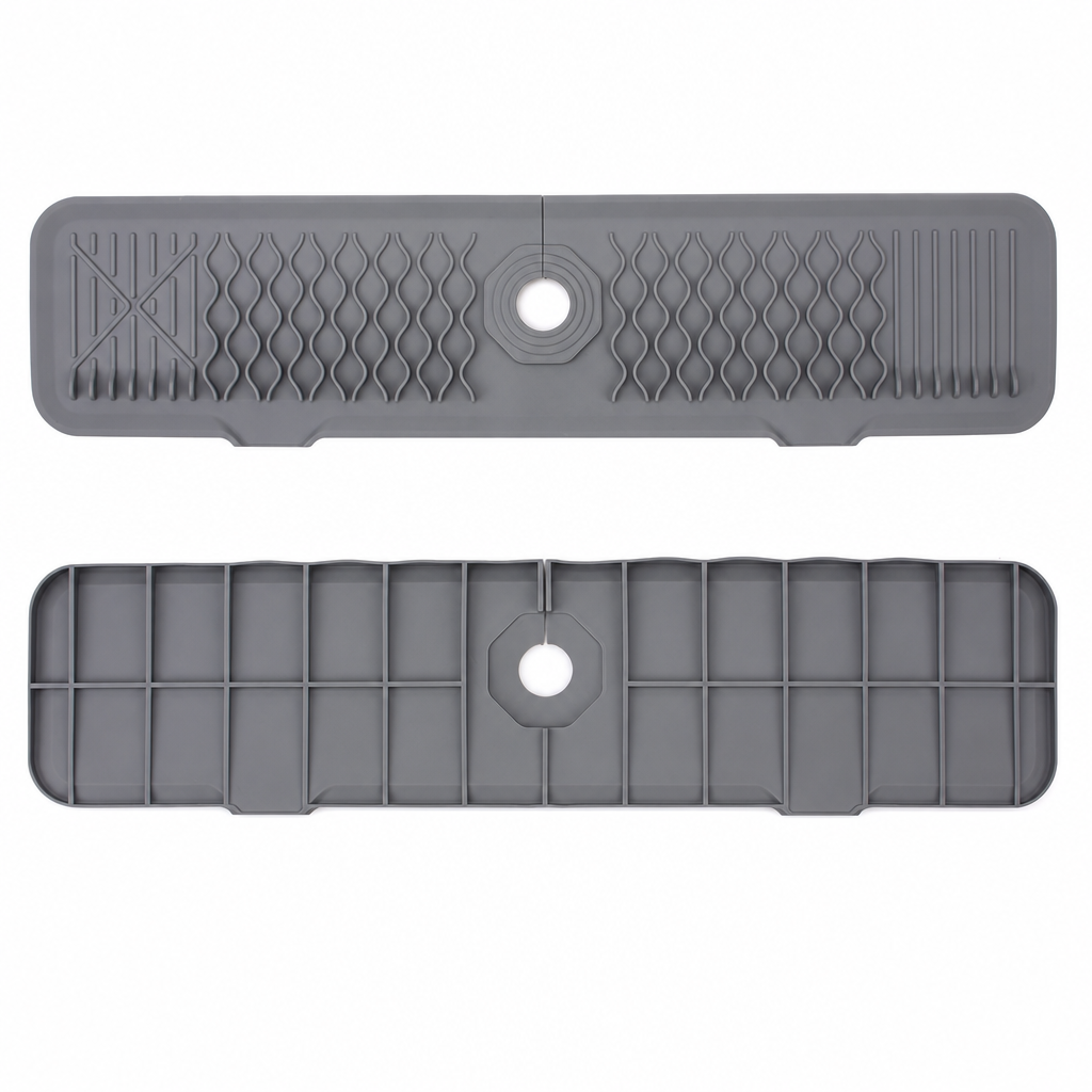 Foldable Silicone Faucet Splash Guard Mat