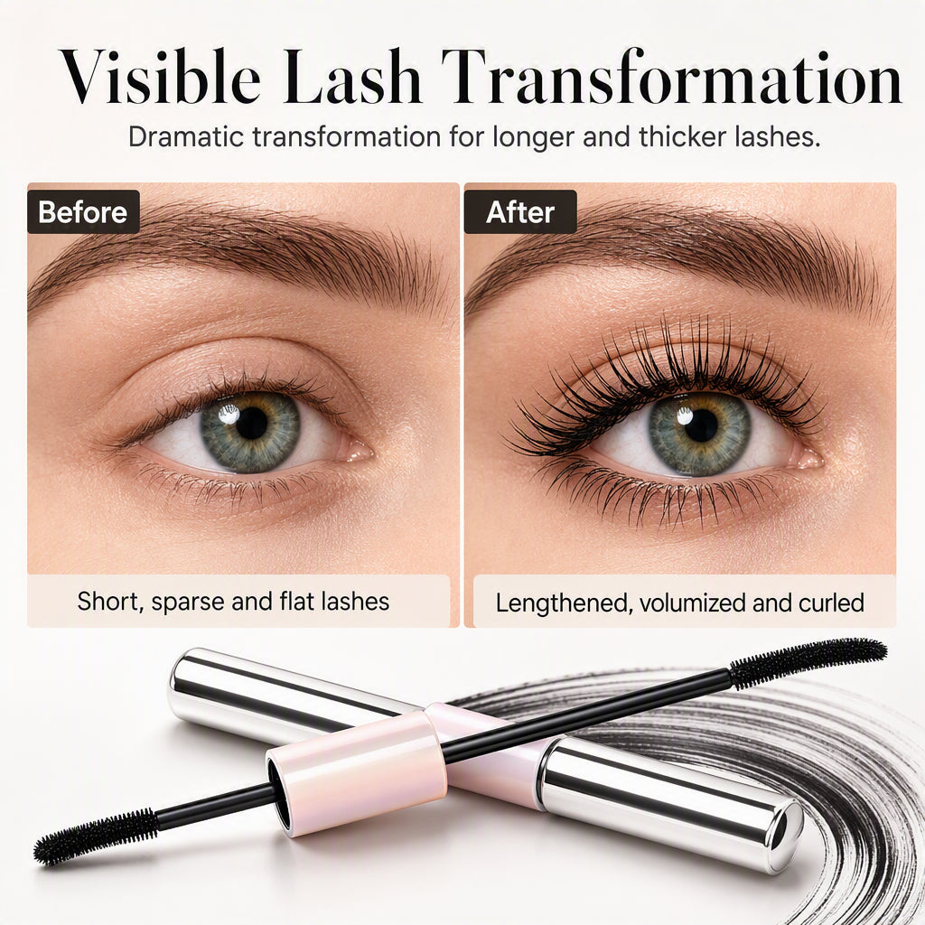 🥳2026 HOT SALE🥳💞50K+ SOLD! Double-Ended Waterproof Volumizing Mascara