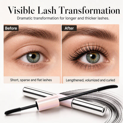 🥳2026 HOT SALE🥳💞50K+ SOLD! Double-Ended Waterproof Volumizing Mascara