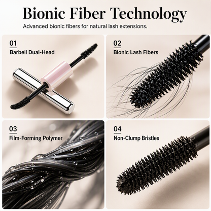🥳2026 HOT SALE🥳💞50K+ SOLD! Double-Ended Waterproof Volumizing Mascara
