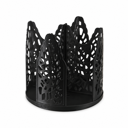 Rotating Disposable Paper Cup Holder Dispenser Plastic Desktop Storage Rack for Coffee and Milk Tea Cups