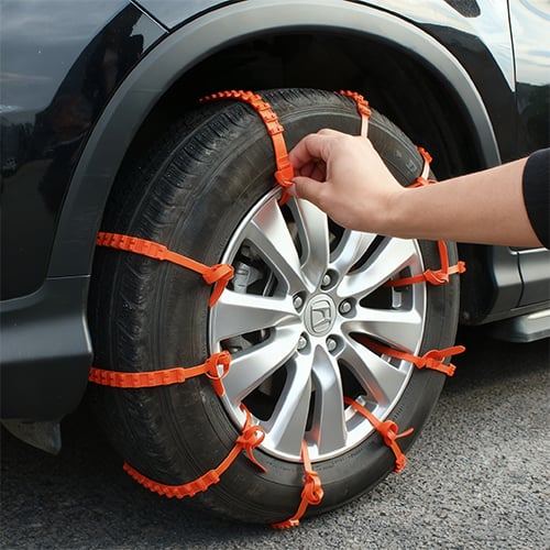🚨 Instant Safety | Universal Nylon Tire Chains ⚡【50% OFF】
